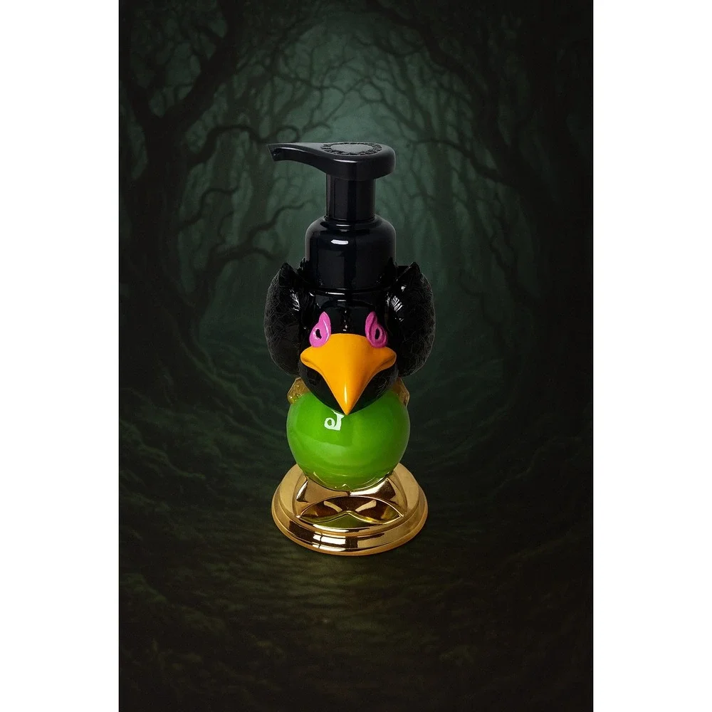 Bath & Body‎ Works Halloween Raven Soap Dispenser Holder Decoration